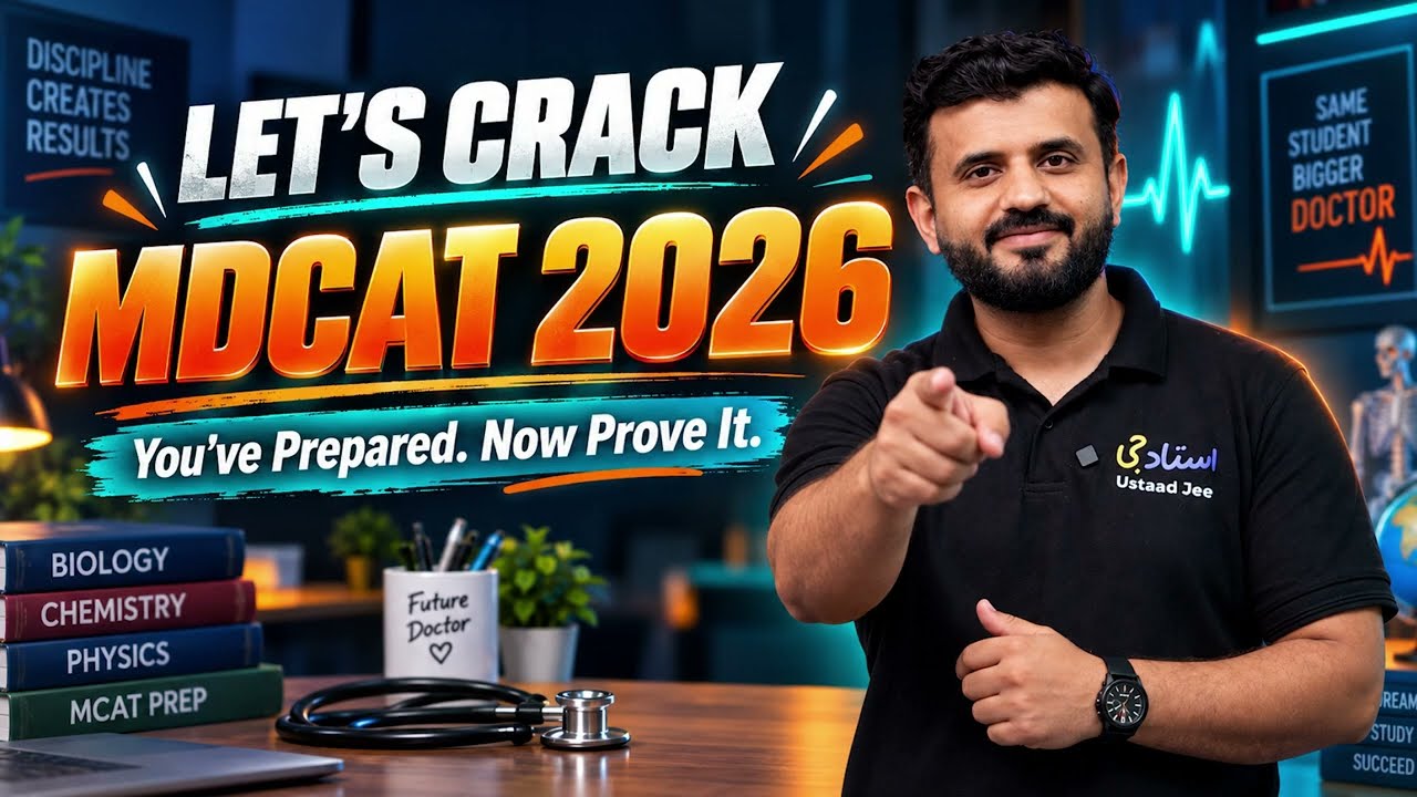 Let's Crack MDCAT 2026 | Believe in Yourself & Ace the Exam!