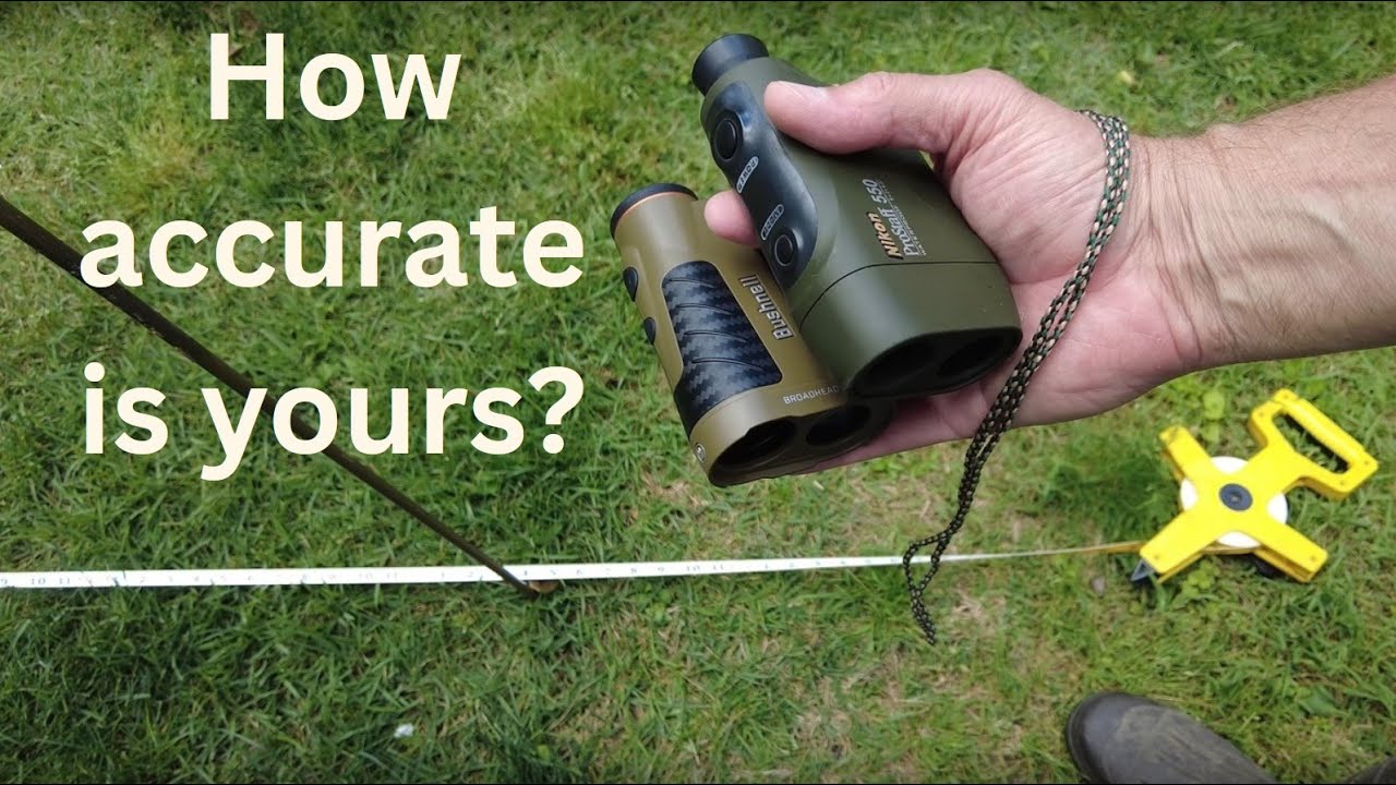 How accurate is your rangefinder? I test Mine to find out. Bushnell Broadhead review 6X25mm