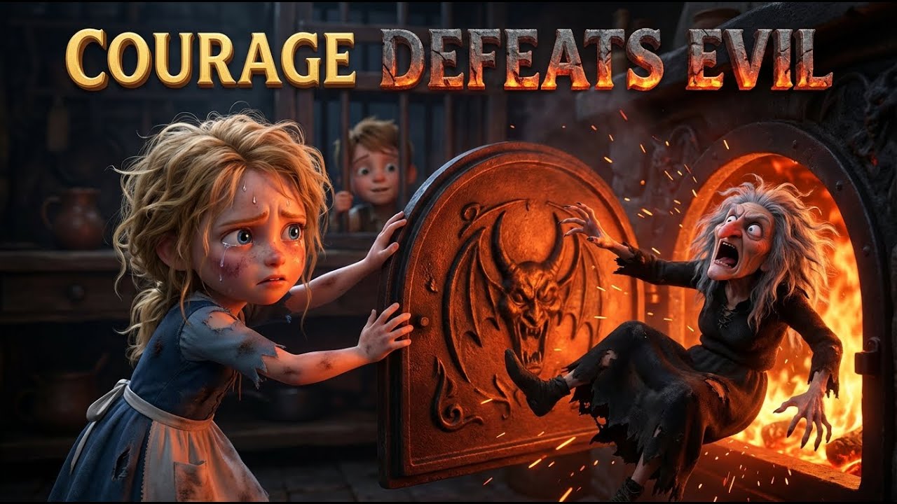 HANSEL AND GRETEL - THE GINGERBREAD HOUSE – Animated Fairy Tale | Bed Time Story
