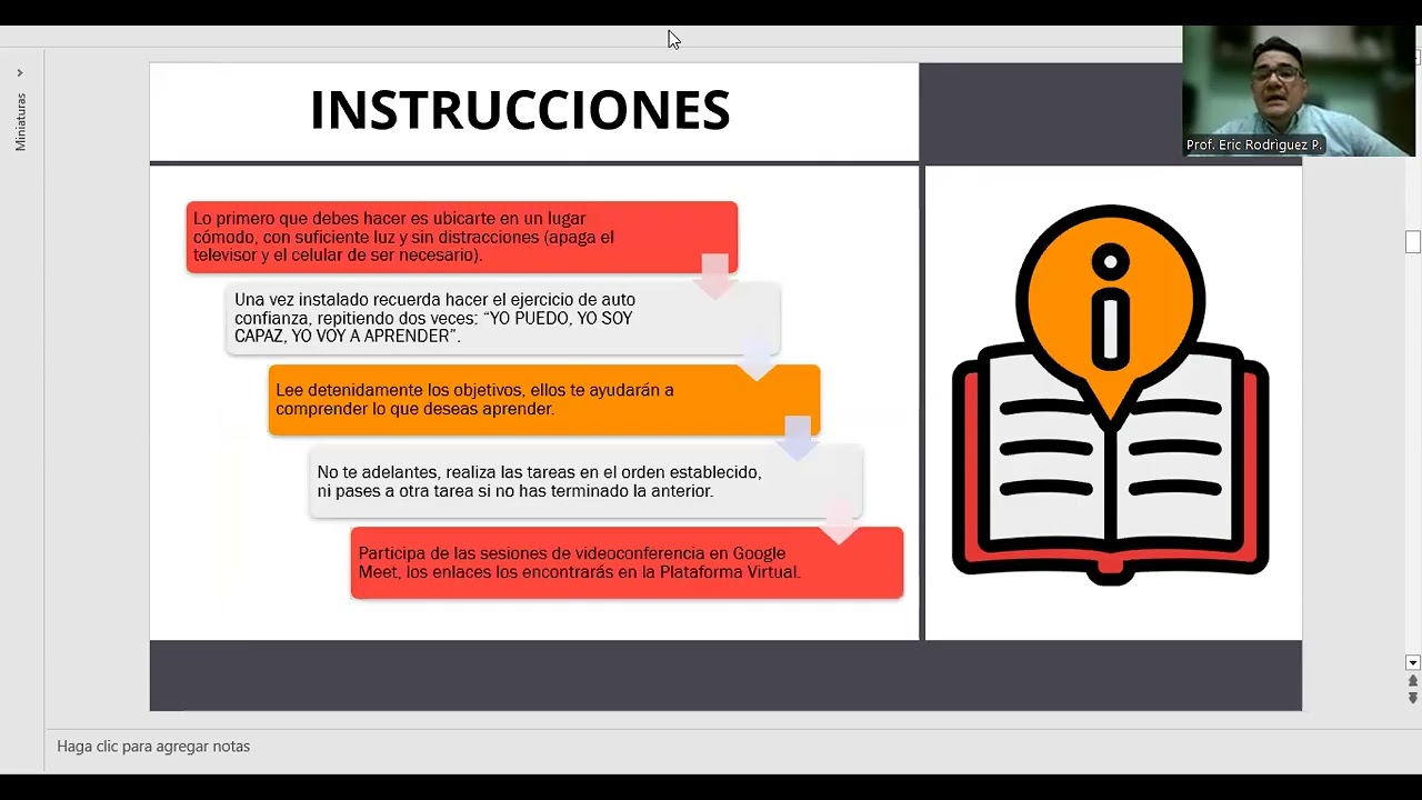 Sesión 0 - Planificación y Administración de Proyectos Educativos - Prof. Eric Rodríguez