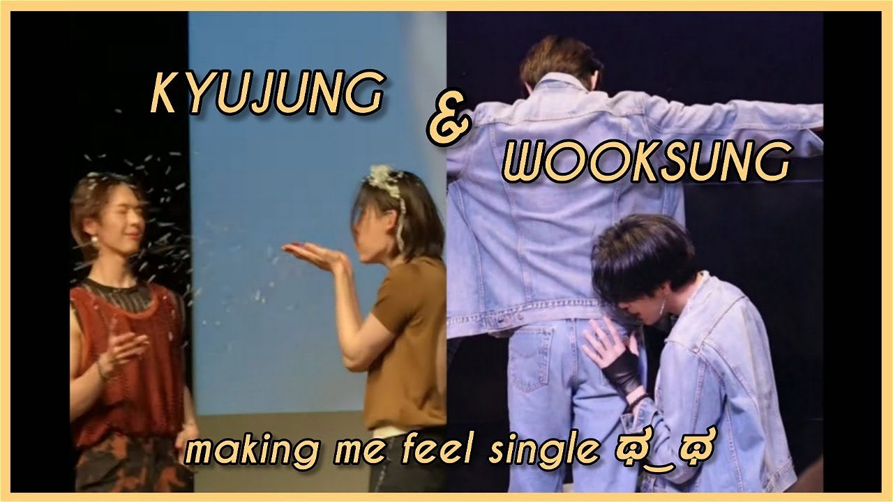 wooksung & kyujung making me feel single (onlyoneof)
