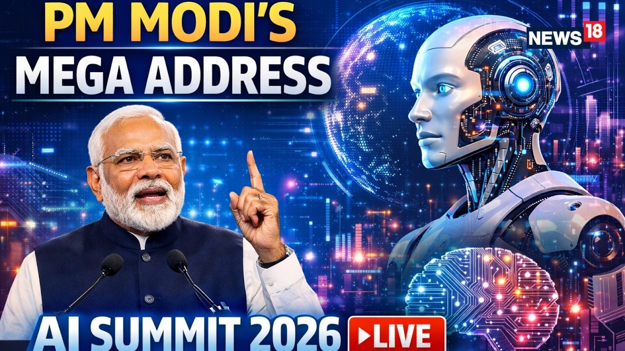 PM Modi’s Mega Address At AI Summit 2026 LIVE: Focus On Innovation, Ethics & India’s Tech Future