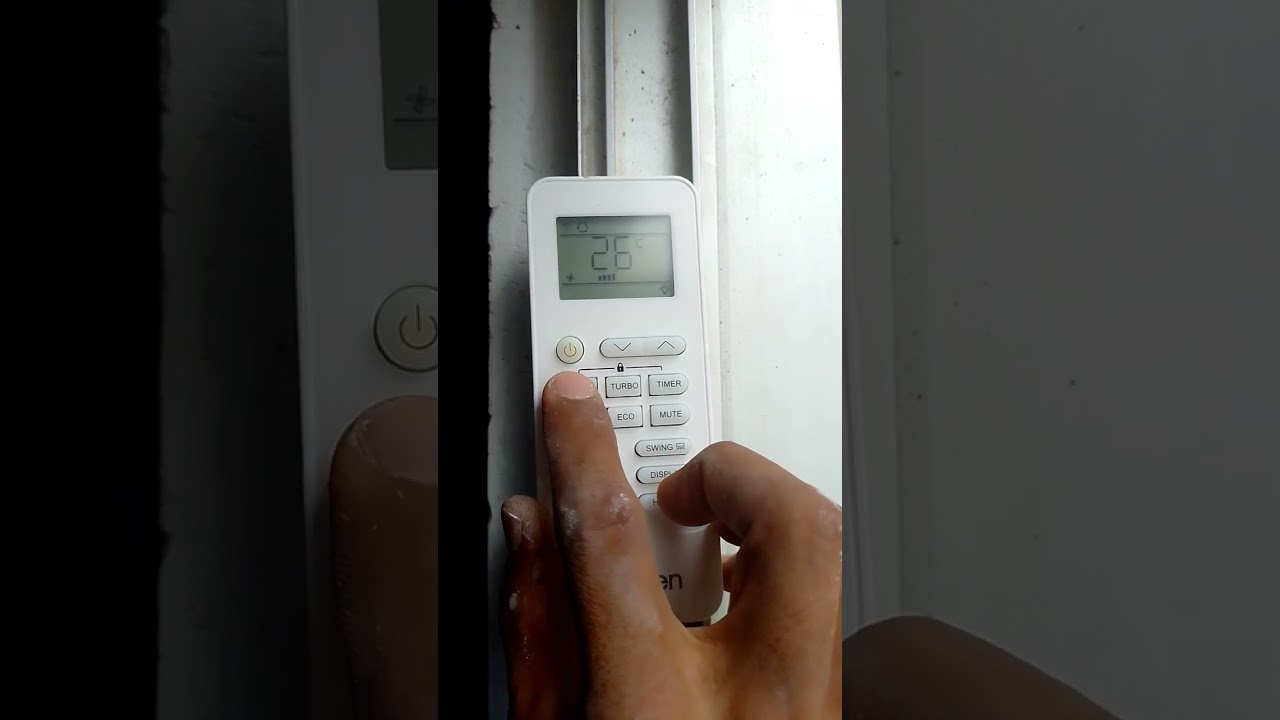 COMO ACTIVAR LA FUNCI&Oacute;N VIENTO SUAVE DE UN AIRE ACONDICIONADO WURDEN?