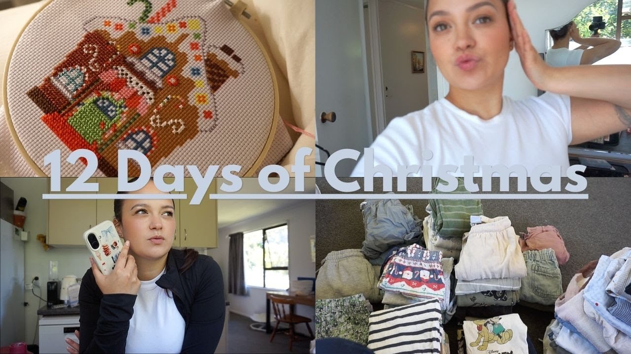 Мы устраиваем 12 дней Рождества! Первый день 🧺🎄🧖🏼‍♀️🧵