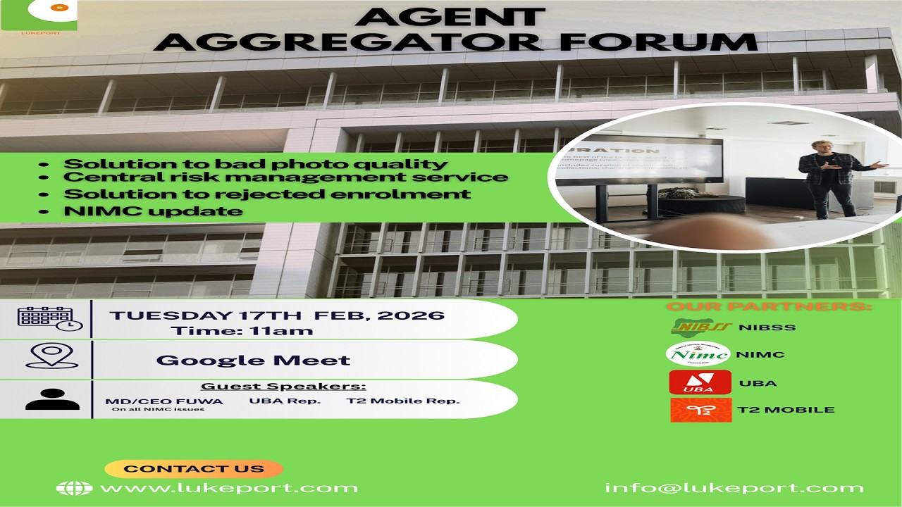 LUKEPORT AGENT AGGREGATOR FORUM