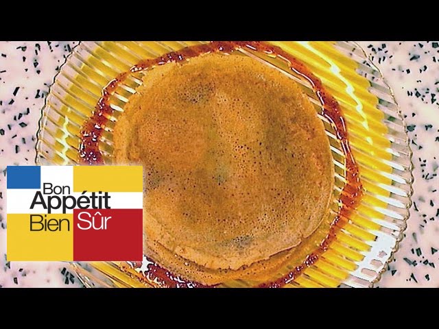 Galette de blé noir à l'andouille de guémené et au miel de sarrasin [Recette]