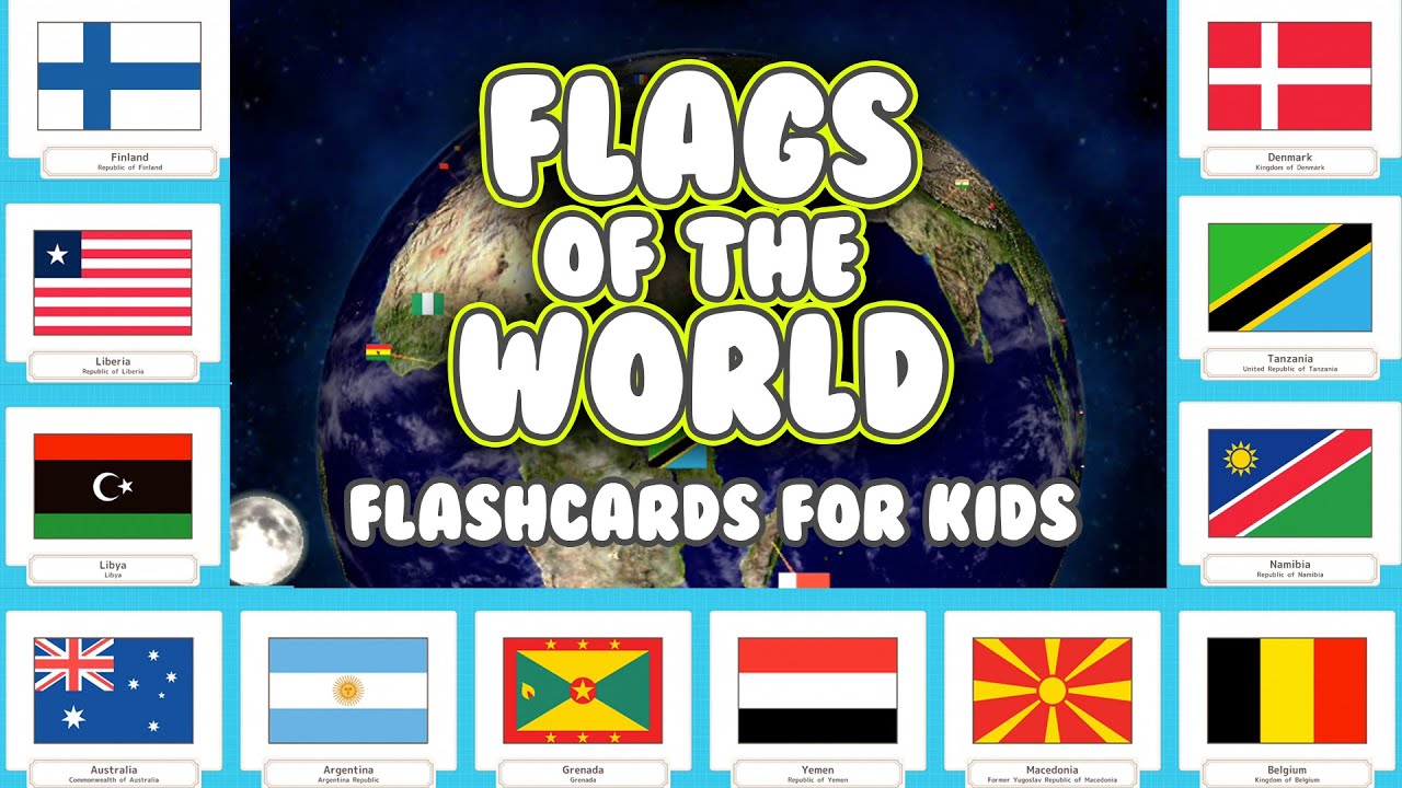 Explore the Worlds Country Flags