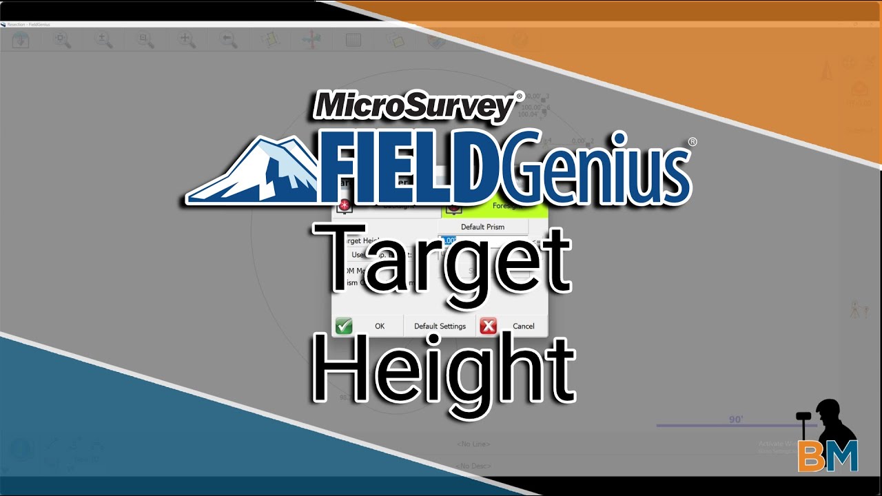 MicroSurvey FieldGenius How To: Target Height | Bench Mark