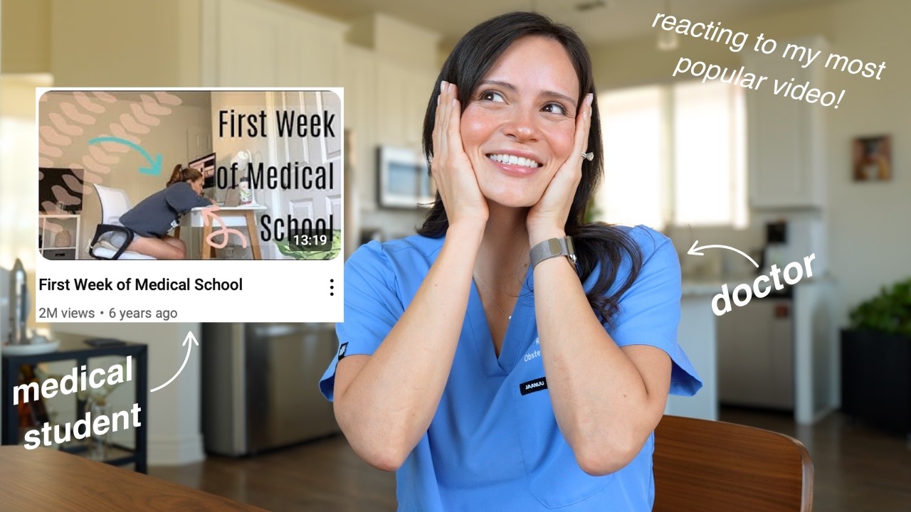 first week of medical school reaction (I'm a doctor now!)