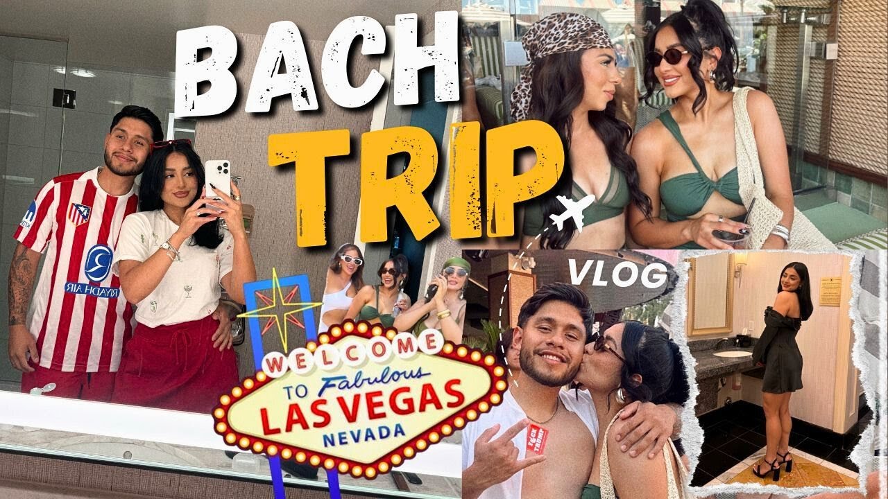 WHAT HAPPENED IN VEGAS .... 👀 BACH TRIP VLOG!!