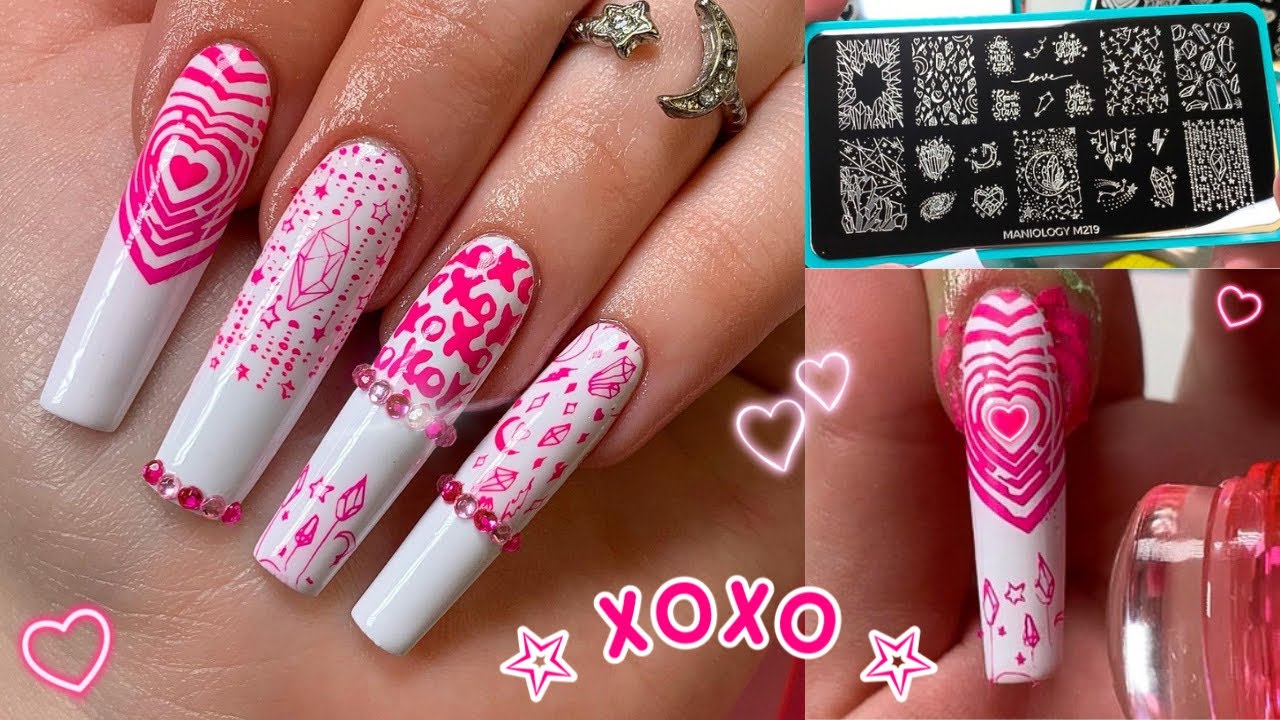 I TRIED NAIL STAMPING FOR THE 1st TIME! Easy nail stamping tips for beginners using Maniology