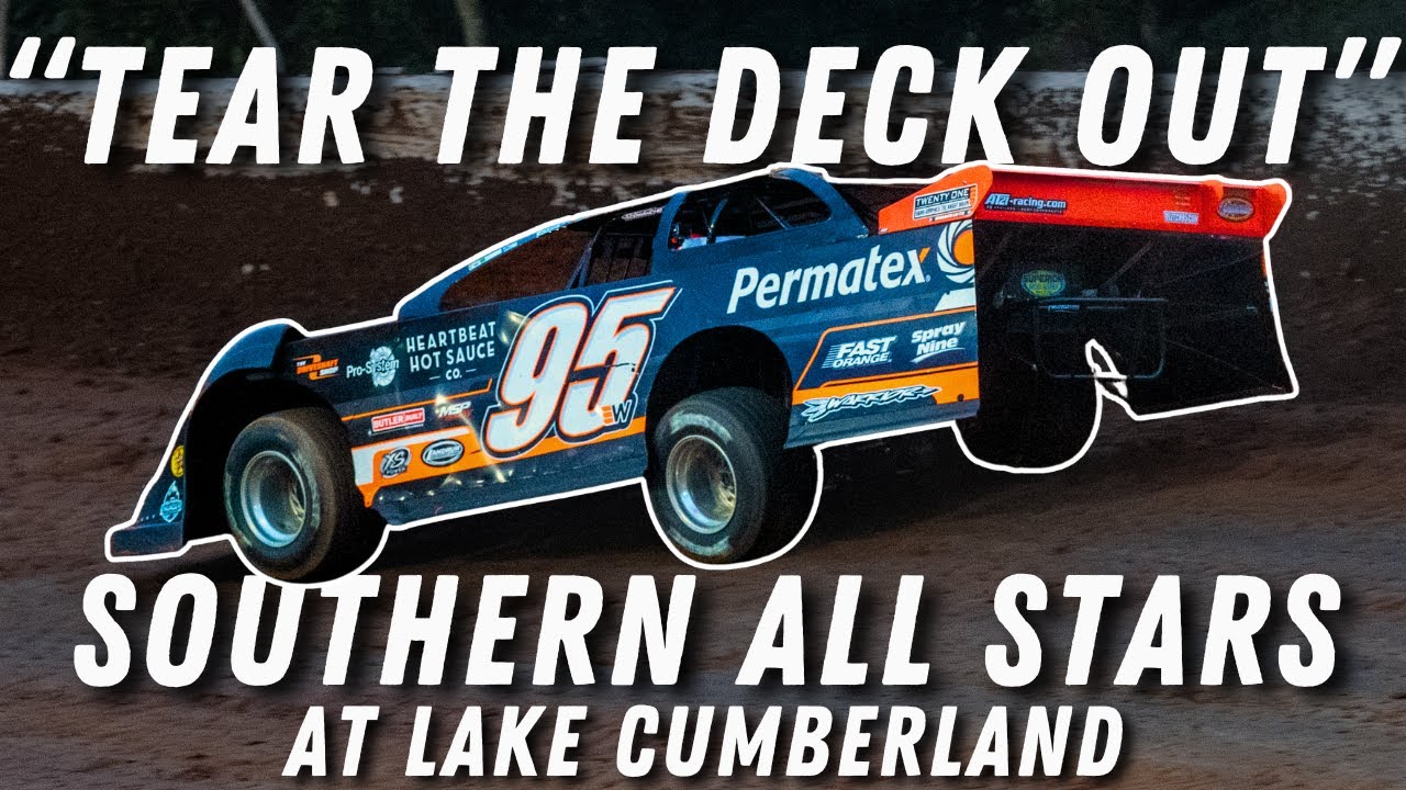 Everyone told me to tear the deck out!! Racing the Southern All Stars at Lake Cumberland Speedway!