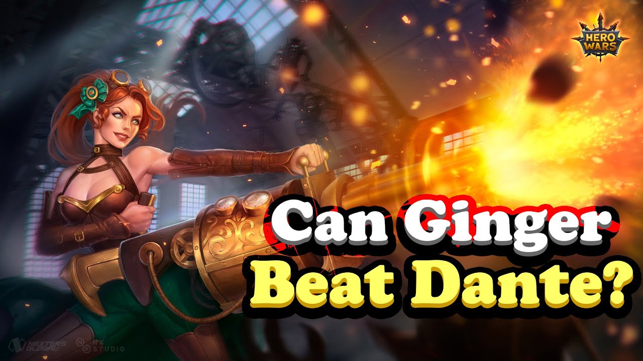Hero Wars Ginger Unleashed: A Dominant Marksman's Battle Against Dante!