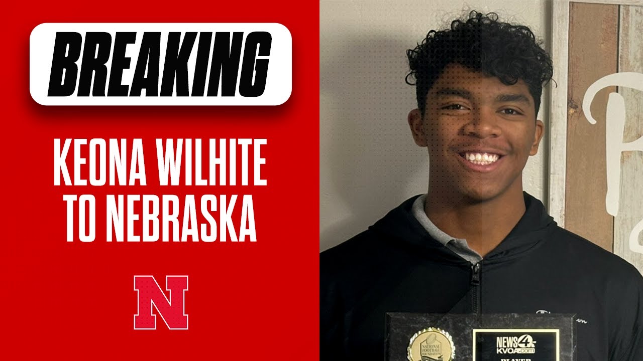2024 EDGE Keona Wilhite signs with Nebraska football on Signing Day I Huskers I GBR I HuskerOnline