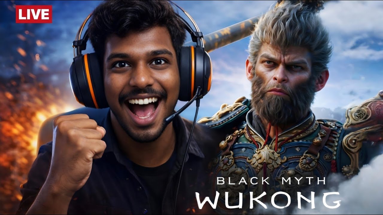 🔴Black Myth Wukong Live Gameplay | GOD-LEVEL COMBAT | Tamil Live stream