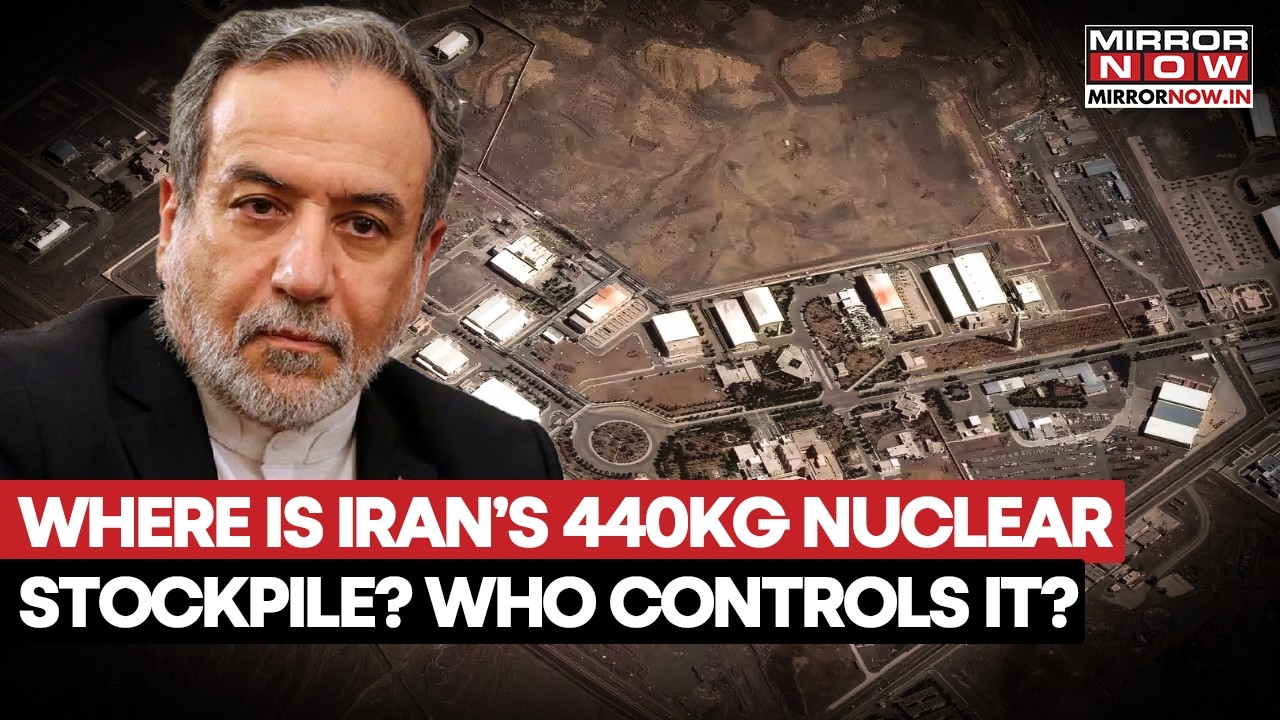 Iran Nuclear Stockpile Mystery: Where Is 440kg Uranium Amid War Chaos | Foreign Minister Reveals