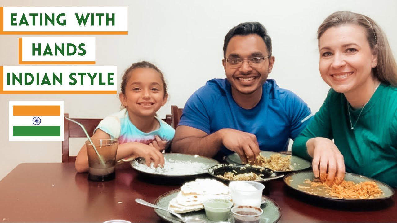 Teaching American Wife How To Eat With Hands South Indian Style