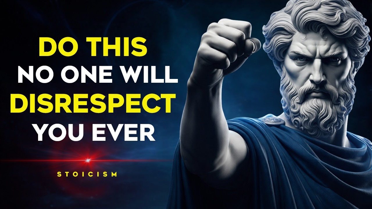 No One Will DISRESPECT You Ever (Just Do This) 10 Stoic Lessons | Stoic Philosophy
