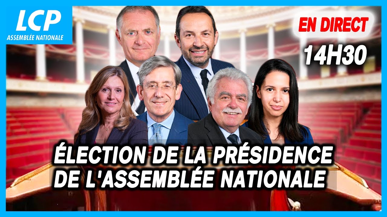 Emissions spéciales : élection de la Présidence de l'Assemblée nationale - 18/07/2024