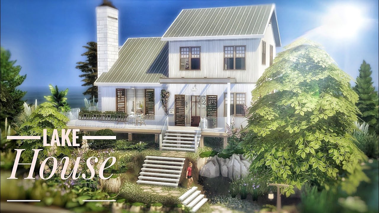 Lake House || Sims4 || Stop Motion Speed || 