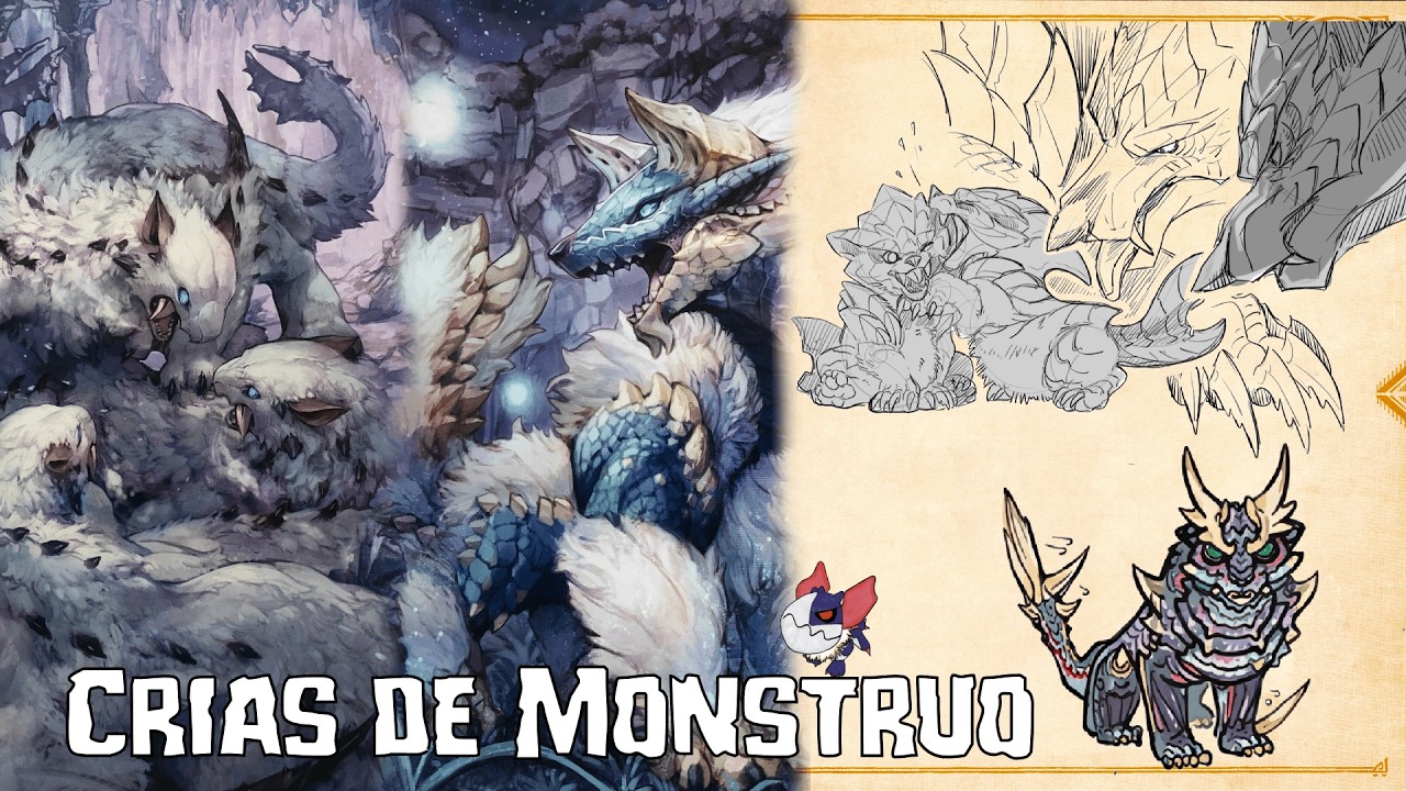 Las CRIAS de Monstruo // MONSTER HUNTER LORE ECOLOGY