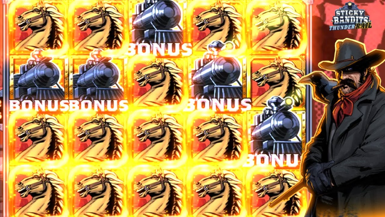 Sticky Bandits Thunder Rail Slot Showing Some Potential | Jackpot Wins