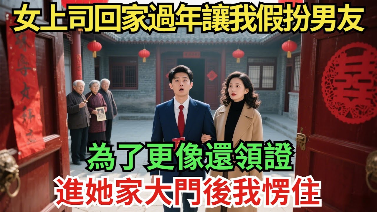 女上司回家過年讓我假扮男友,為了更像還領證,進她家大門後我愣住#真實故事#案件#奇聞#故事#奇聞觀察室#案件解讀##奇聞#真相#奇聞軼事#談笑娛生#叉雞#宇宙大熱門#