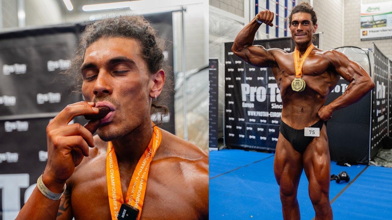 Il mio primo MONDIALE di NATURAL BODYBUILDING 🇳🇱