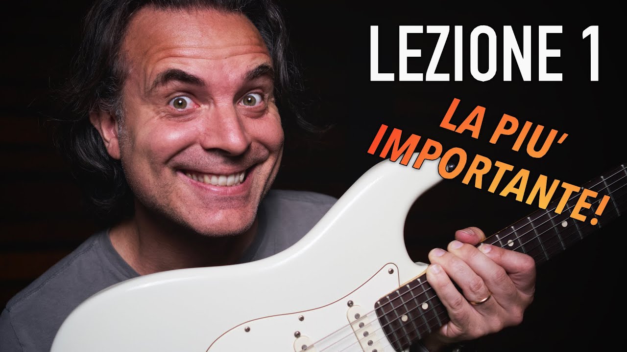 La Tua Prima Lezione di Chitarra Elettrica - Tutorial Chitarra Principianti