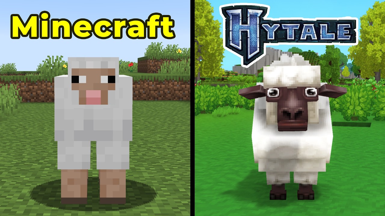Hytale vs Minecraft - Features Comparison