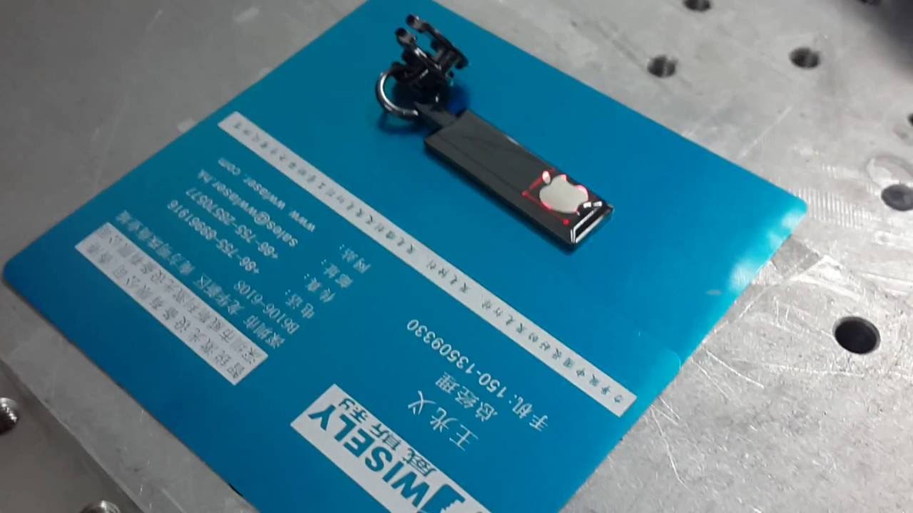 fiber laser marking & engraving machine for fastener & zipper