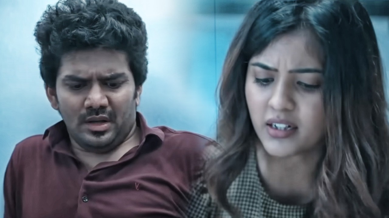 अमृता अय्यर टेंशन के बीच ड्रॉइंग बना रही है | Lift Movie Best Scene