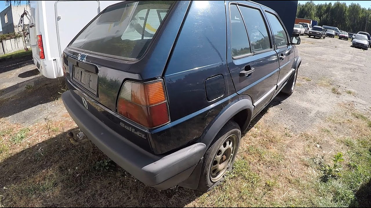 БОДРЫЙ ЕЩЁ VW GOLF mk2 1,6 TD, с ГИДРОУСИЛИТЕЛЕМ РУЛЯ и ВСЕГО-ТО за 860$, ЕГО КУПЯТ БЫСТРО!!!