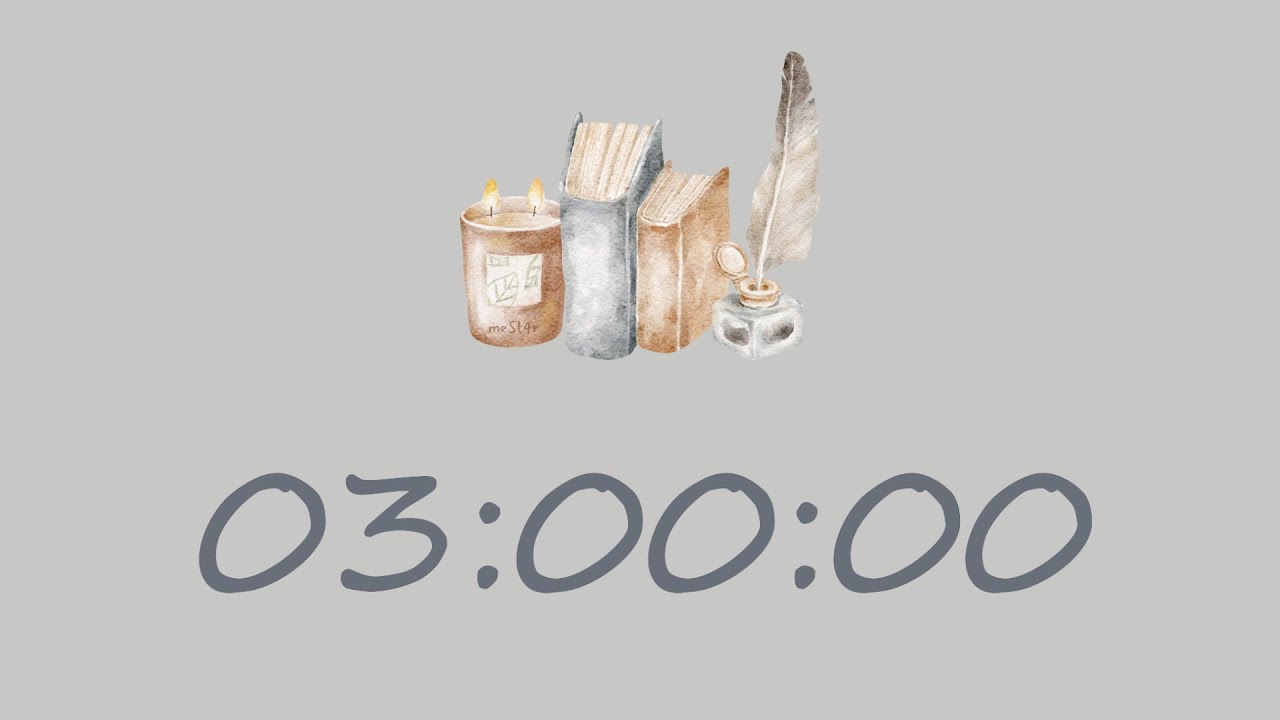3hr timer ‧₊˚✩ w lo-fi beats 📖₊˚meSt4r⊹♡