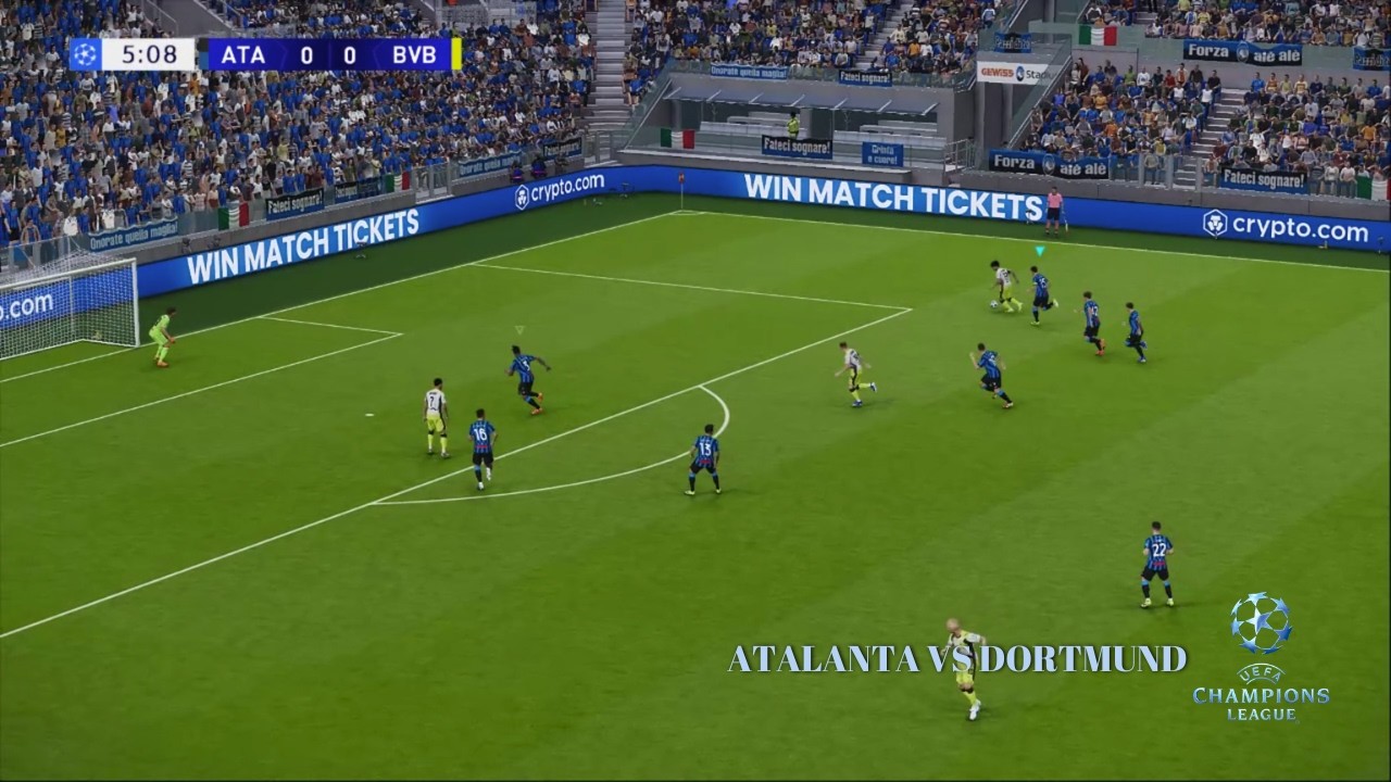ATALANTA BC VS BORUSSIA DORTMUND - UEFA CHAMPIONS LEAGUE 2025/26 PLAY-OFF LEG 2 OF 2 FULL MATCH