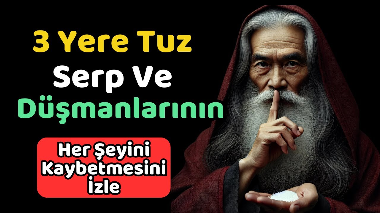 Bu 3 gizli yere tuz koy… ve zenginliğin nasıl aktığını gör | Budist Öğreti