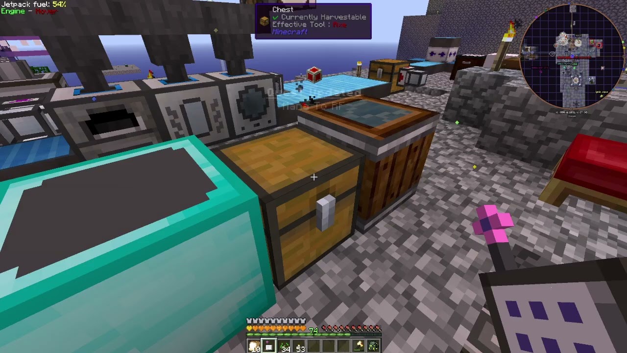 Agrarian Skies 2 E144 Floating white flower Endoflame Mana Fluxfield Force Relay Abstruse Platform A