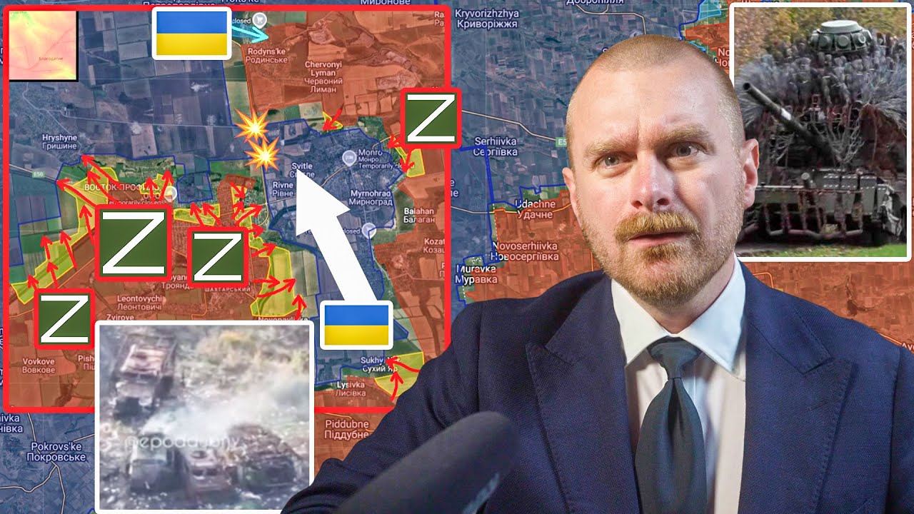 Узкий проход в Покровске, отчаянные попытки спасти критически важный город | 7-этапная атака | Ка...