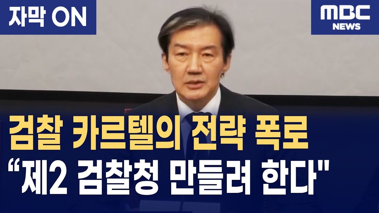[자막] 조국 