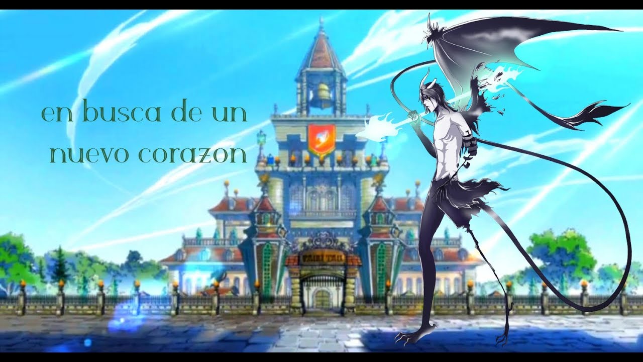 ¿que hubiera pasado si ulquiorra iba al mundo de fairy tail? Prologo: en busca de un nuevo corazón