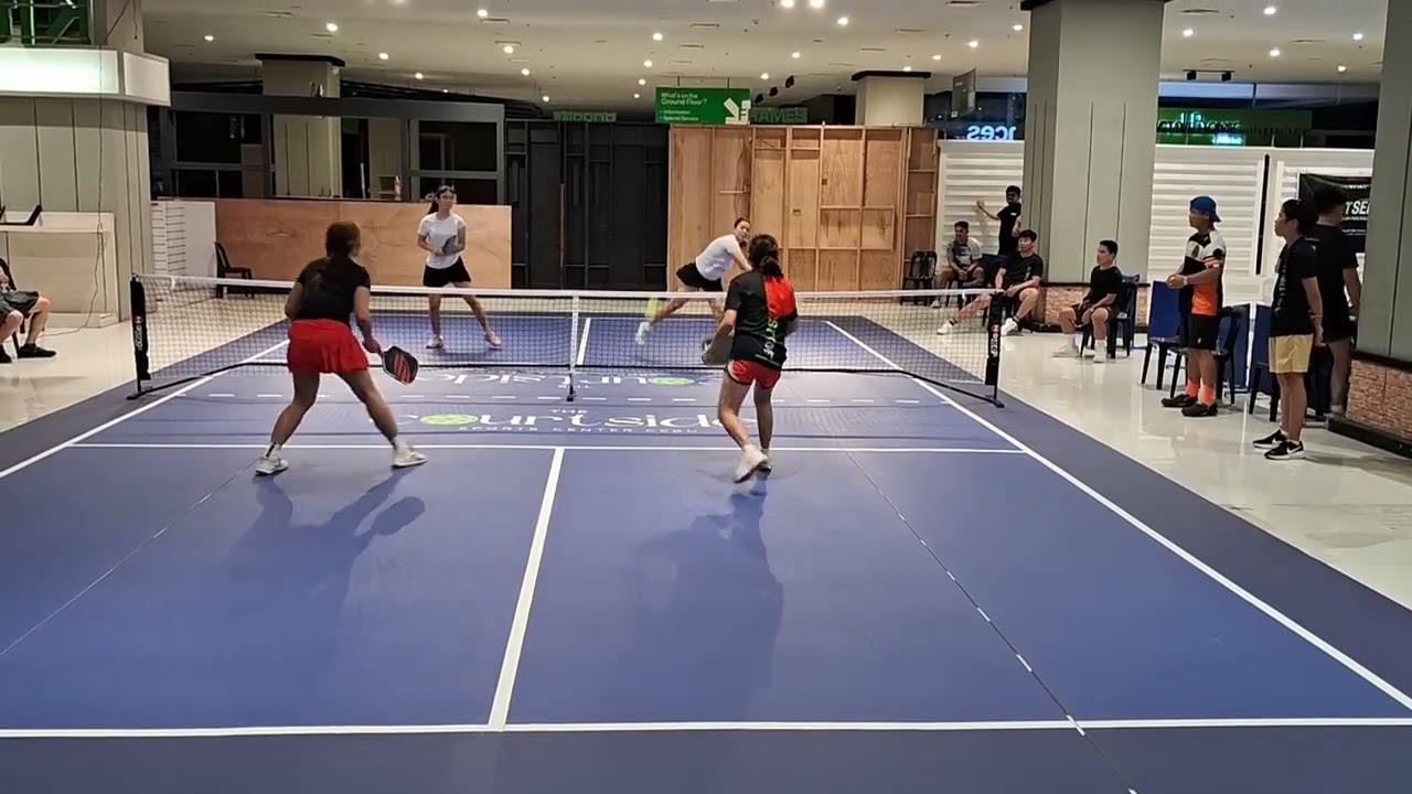 The Courtside First Pickleball Tournament Championship Womens Game 1