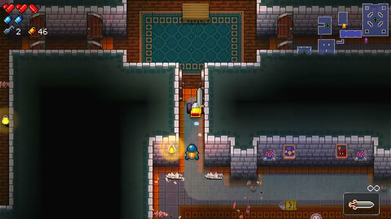 Enter the Gungeon -Bullet vs Bulletking, which is stronger swords or guns ?