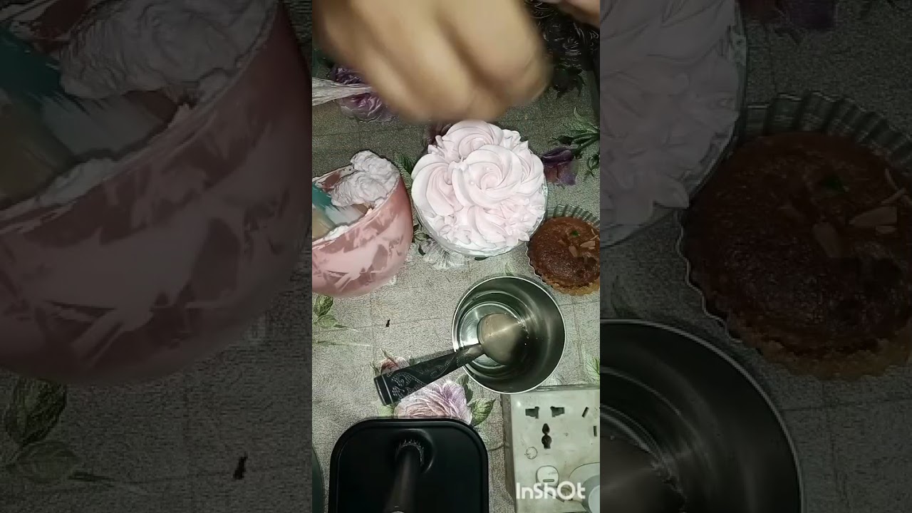 হুইপ ক্রিমে ফ্লেভার মিক্স করা ভিডিও পার্ট - ২