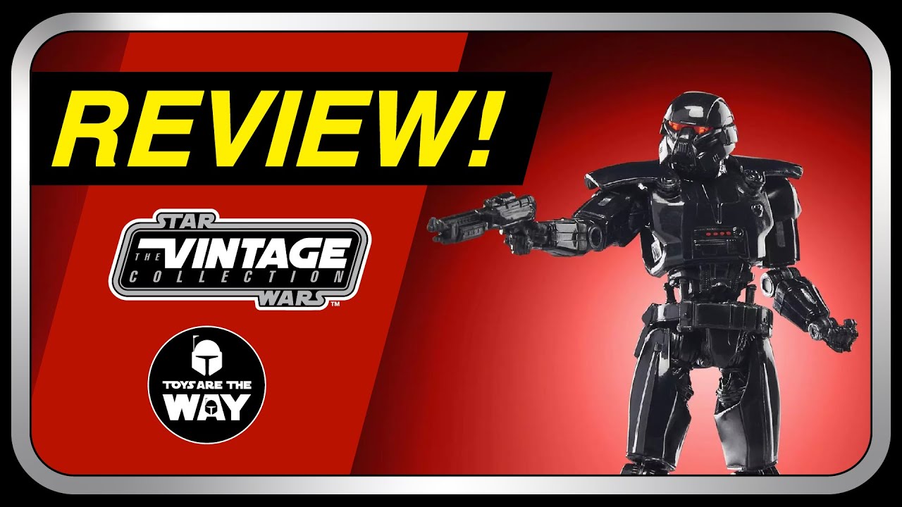 Star Wars The Vintage Collection Dark Trooper | The Mandalorian | VC 271 Comparison & Review!