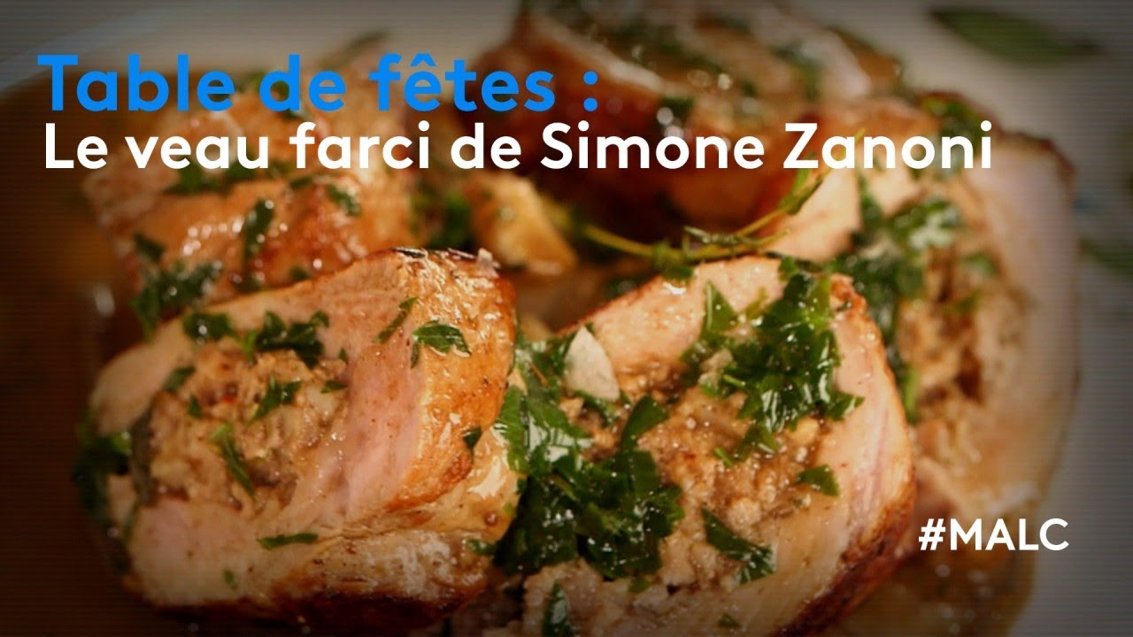 Table de fêtes : veau farci de Simone Zanoni