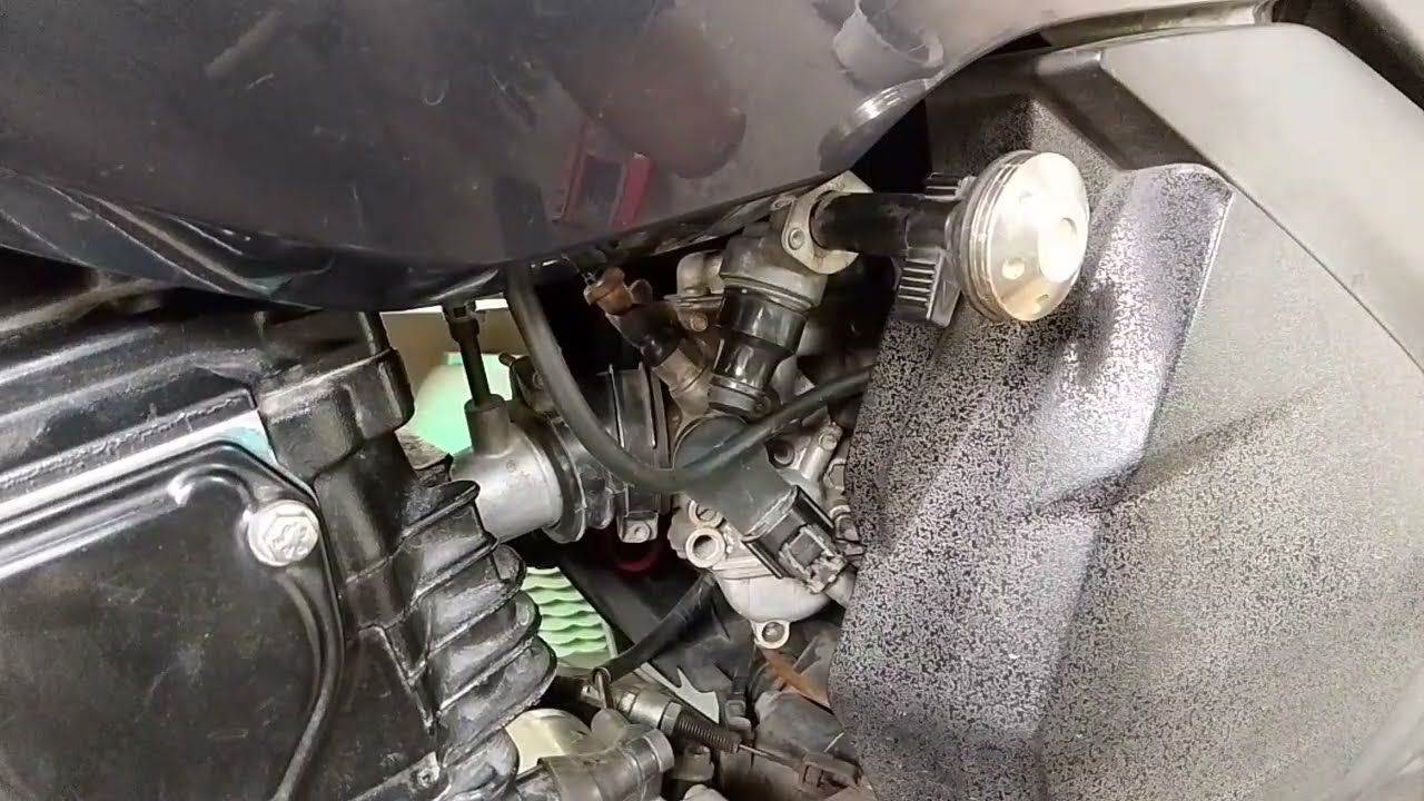 How to install vacuum fuel cock to motorcycle, Yamaha YTX