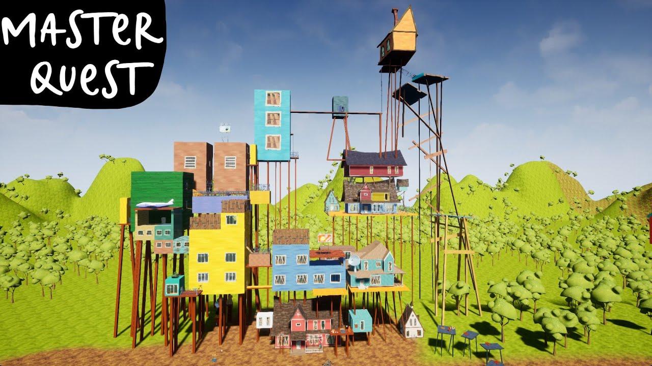 Master Quest (Speedrun 14:00) - Hello Neighbor mod kit
