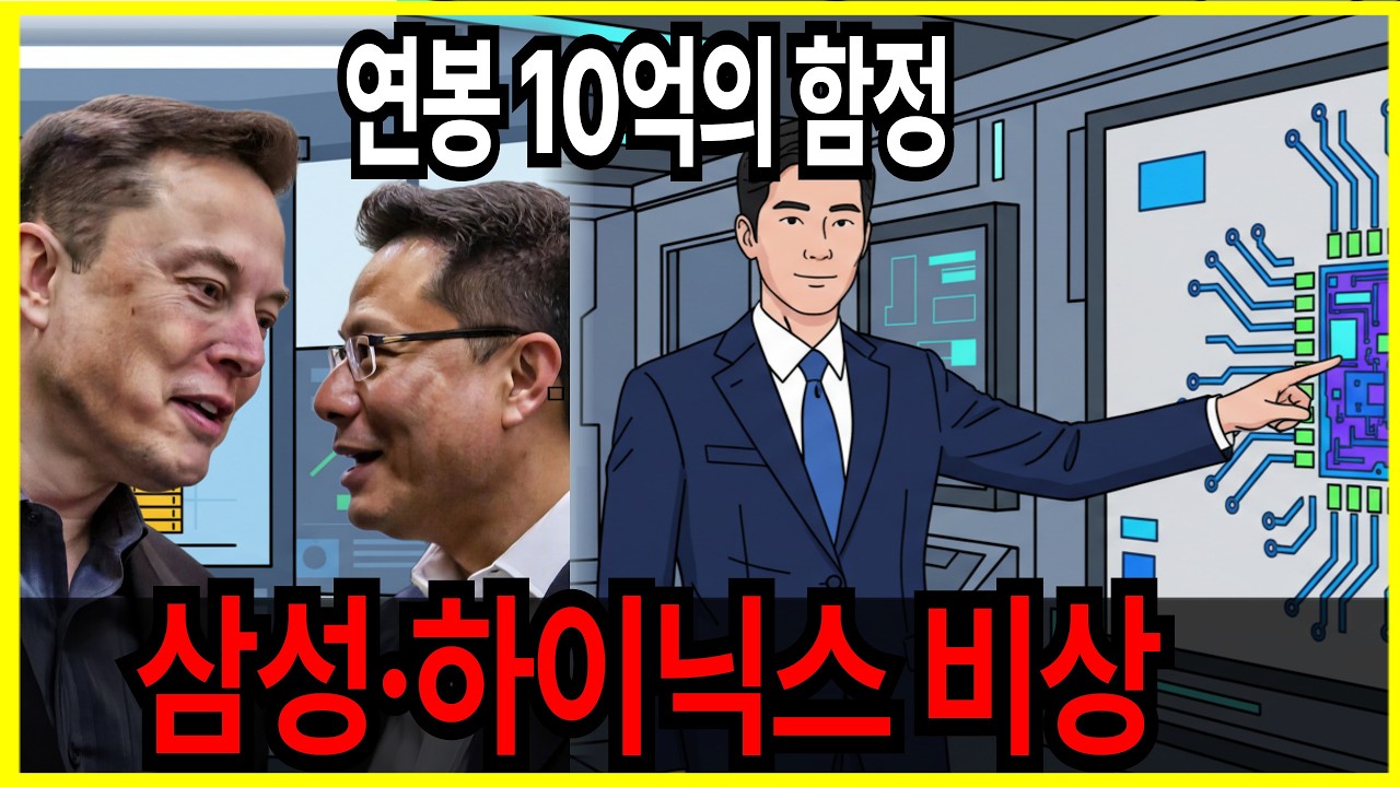 젠슨 황과 머스크의 검은 속내, 