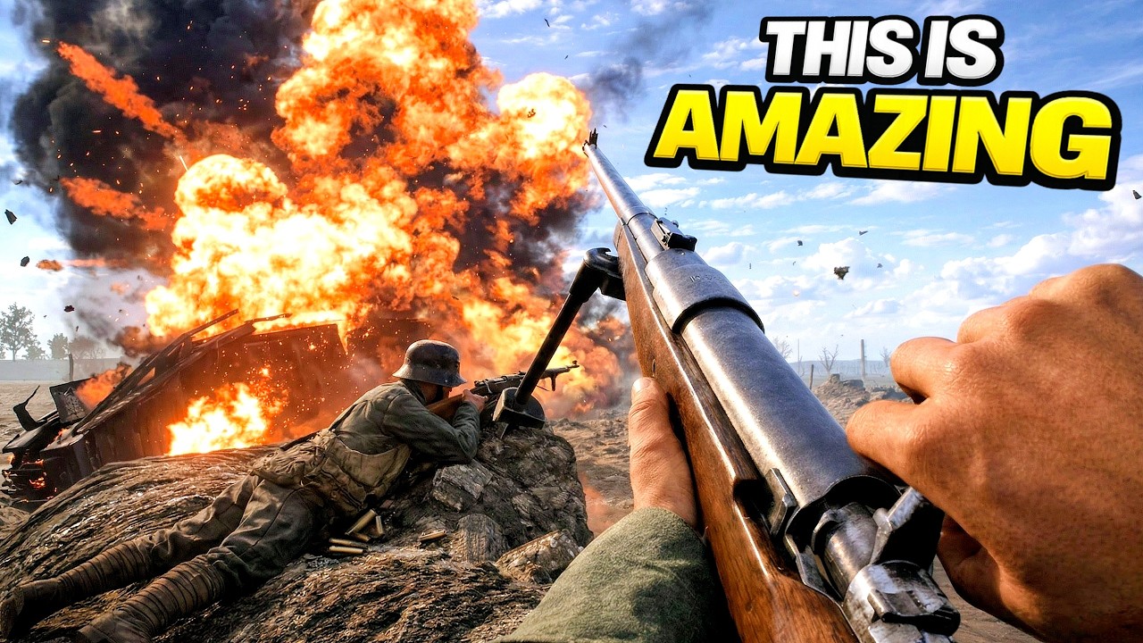 Обновление Enlisted New WW1 просто ПОТРЯСАЮЩЕЕ!
