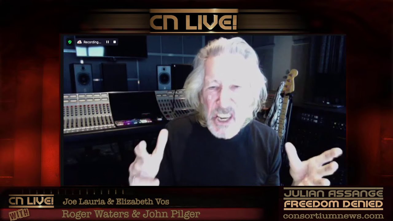 ROGER WATERS & JOHN PILGER: Freedom Denied